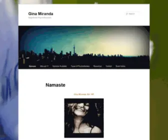 Ginamiranda.ca(Gina Miranda) Screenshot