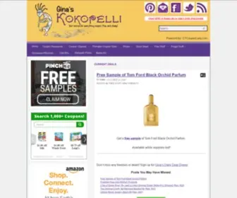 Ginaskokopelli.com(Gina's Kokopelli) Screenshot