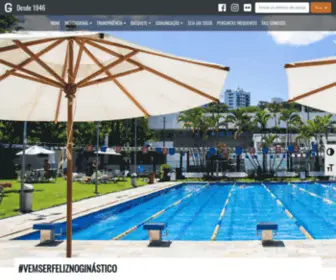 Ginastico.com.br(Esporte Clube Ginástico) Screenshot