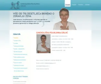 Ginekologija-Grujic.hr(Ginekologija Grujic) Screenshot