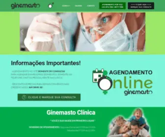 Ginemasto.com.br(Clínica) Screenshot