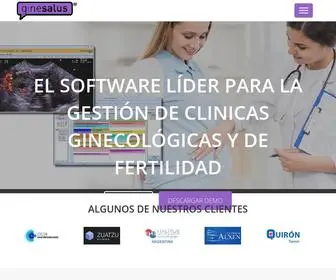 Ginesalus.com(GINESALUS®) Screenshot