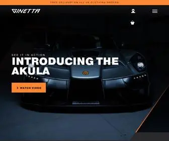 Ginetta.com(Ginetta Racing) Screenshot