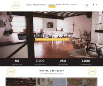 Ginettecreative.com(Ginette) Screenshot