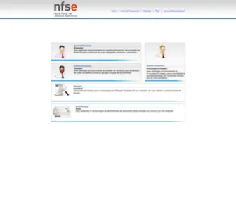 Ginfes.com.br(NFS-e) Screenshot