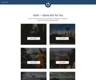 Ginfo.gg(Ginfo) Screenshot