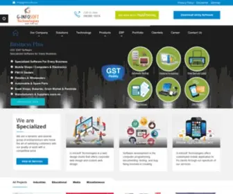 Ginfosoft.com(G-Infosoft Technologies) Screenshot