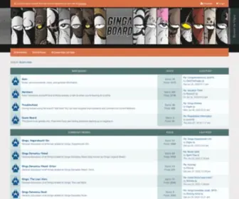 Gingaboard.com(A forum run by) Screenshot