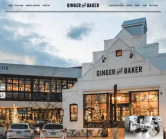 Gingerandbaker.com(New Spring and Summer Menus and Pies) Screenshot