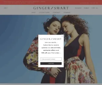 Gingerandsmart.com(Ginger & Smart) Screenshot