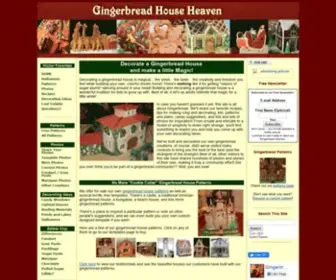 Gingerbread-House-Heaven.com(Decorate a Gingerbread House and make a little Magic) Screenshot