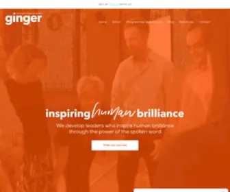 Gingerleadershipcomms.com(Ginger Leadership Communications) Screenshot