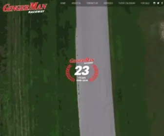 Gingermanraceway.com(GingerMan Raceway) Screenshot