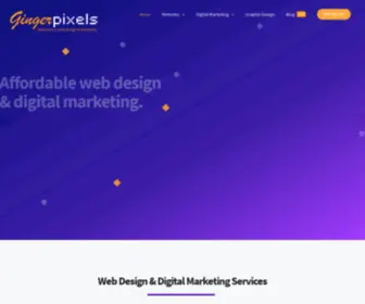 Gingerpixels.co.uk(WOW Affordable Website Design & Marketing in Whitstable) Screenshot