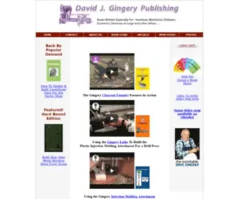 Gingerybooks.com(David J) Screenshot