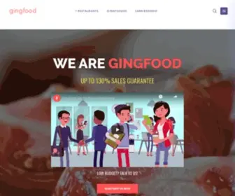 Gingfood.com(GingFoodie (Main)) Screenshot
