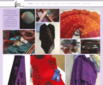 Gingkoweaves.com(Hand Woven Textiles) Screenshot