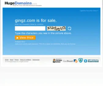 Gingz.com(Gingz) Screenshot