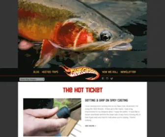 Ginkandgasoline.com(Fly Fishing Blog) Screenshot