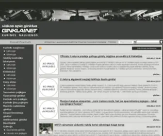 Ginklai.net(Ginklai) Screenshot