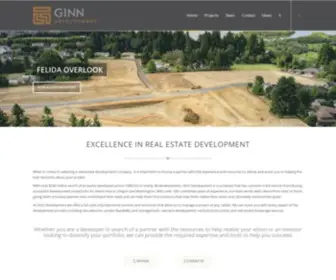 Ginndevelopment.com(Real Estate Development Company) Screenshot