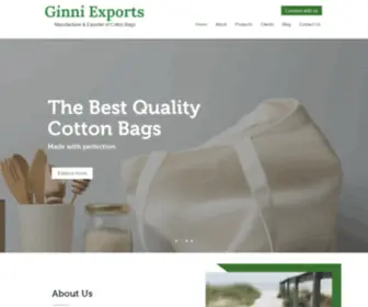 Ginniexports.com(Ginni Exports) Screenshot
