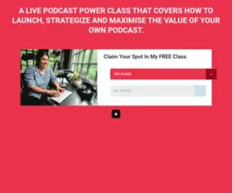 Ginnimedia.com(Podcast Content Production & Coaching Company) Screenshot