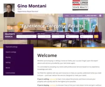 Ginomontani.com(Gino Montani) Screenshot