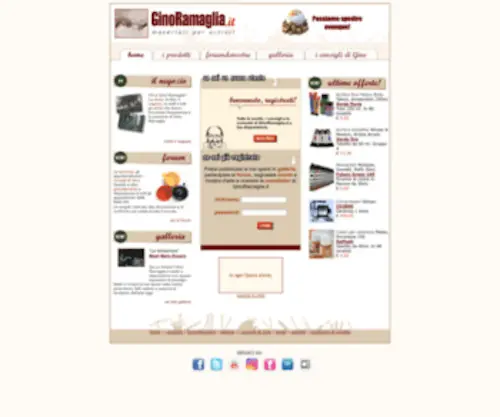 Ginoramaglia.it(Il sito di Gino Ramaglia) Screenshot