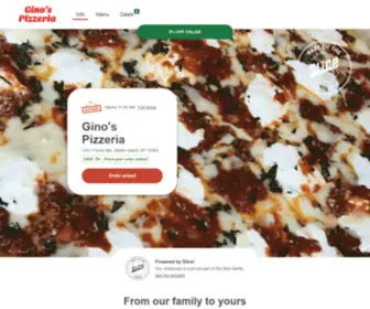 Ginospizzeriastatenisland.com(Ginospizzeriastatenisland) Screenshot