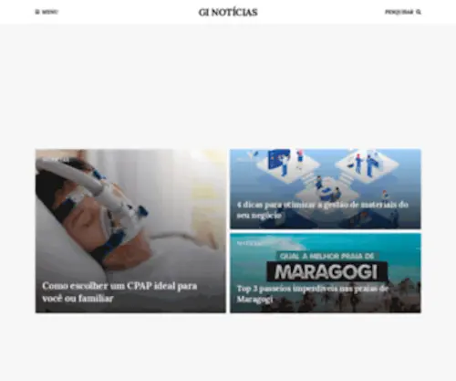 Ginoticias.com.br(Notícias) Screenshot