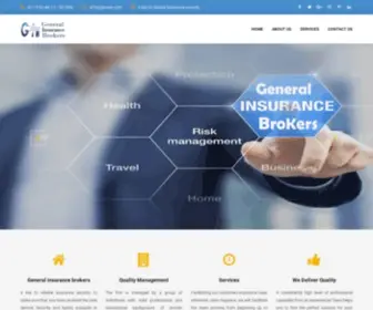 Ginsub.com(General Insurance Brokers) Screenshot