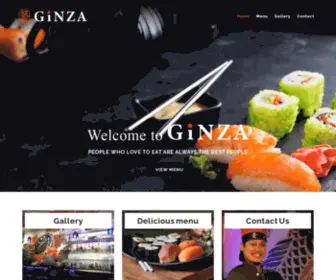 Ginzahibachi.com(Ginza Hibachi) Screenshot