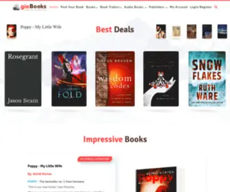 Giobooks.com(Book promotion) Screenshot