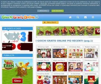 Giochigratisonline.it(I migliori giochi gratis suddivisi per categorie) Screenshot