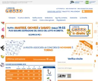 Giocodellotto.com Screenshot