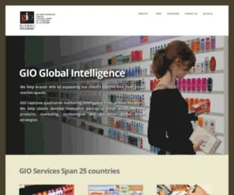 Gio.com(Gio Global Intelligence) Screenshot