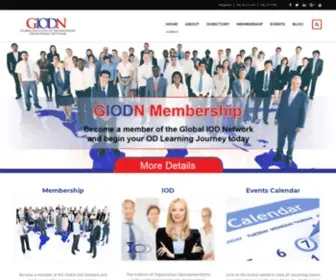 Giodn.org(Global Institute of Organization Development Network) Screenshot