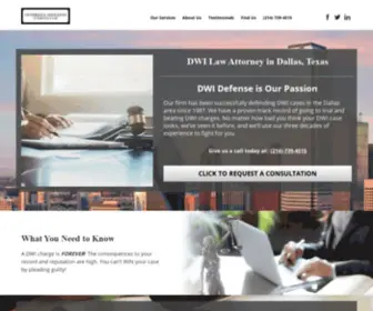 Gioffredi.com(DWI Lawyer in Dallas) Screenshot