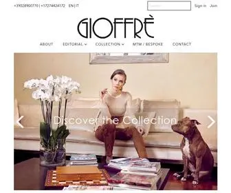 Gioffrefashion.com(Gioffre Fashion) Screenshot