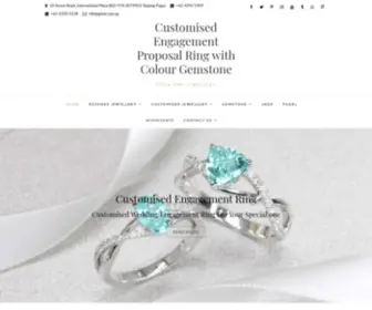 Gioia.com.sg(Customised Jewellery Proposal Engagement Ring & Wedding Band) Screenshot