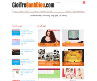 Gioitresanhdieu.com(Giới trẻ sành điệu) Screenshot