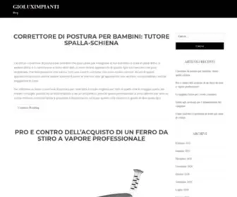 Gioluximpianti.it(Blog) Screenshot