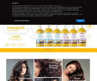 Giomathaircare.it(Prodotti professionali per capelli) Screenshot