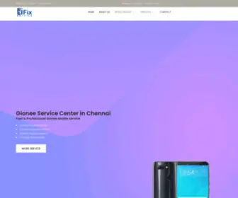 Gioneemobileservicecenterinchennai.in(Gionee Service center in chennai) Screenshot
