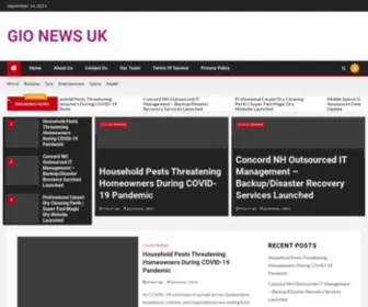 Gionewsuk.com(Gionewsuk) Screenshot