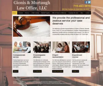 Gionislawoffice.com(Kathleen M) Screenshot