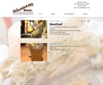 Giordanobros.com(Gbros) Screenshot