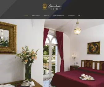 Giordanohotel.it(Ravello Hotel Giordano) Screenshot