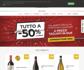 Giordanovini.com(De beste Italiaanse wijnen vindt je online op Giordanowijnen) Screenshot